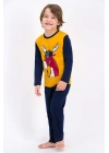 Rolypoly Winter Deer Hardal Erkek Çocuk Pijama Takımı