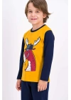 Rolypoly Winter Deer Hardal Erkek Çocuk Pijama Takımı