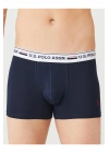 Erkek Kırmızı - Gri Melanj - Lacivert 3 Lü Boxer 80431