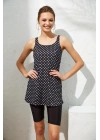 Dubai Askılı Tesettür Tankini 221509