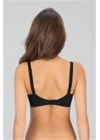 Kadın Siyah Desteksiz Yumuşak Kaplı Balenli Sütyen