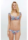 Kadın Desenli Bikini Takım