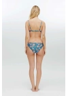 Kadın Mavi Bikini Takım