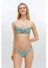 Kadın Mavi Bikini Takım