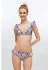 Kadın Desenli Bikini Takım