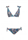 Kadın Mavi Bikini Takım