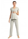 870 Hamile Pijama Takımı -lıght Green-