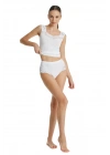 Kadın Dantelli Slip Külot 1333 - Beyaz
