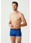 Erkek Saks - Lacivert - Sarı 3 Lü Boxer 80178
