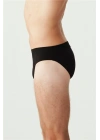 Pamuklu Erkek Siyah Melanj 3 Lü Slip Külot