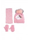 1-4 Yaş Bebe Kız Üçlü Takım