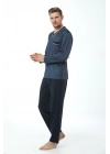 7105 Erkek V Yaka Pijama Takımı