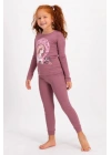 Rolypoly Kız Çocuk Pijama Takımı Murdum