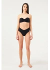 Kaplı Straplez Bikini Takımı