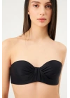 Kaplı Straplez Bikini Takımı