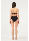 Kaplı Straplez Bikini Takımı