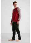 U.S. POLO ASSN. 18712 Erkek Yuvarlak Yaka Pijama Takımı