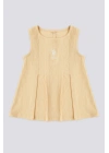 U.S. Polo Assn Kız Bebek Sarı Elbise