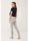 Kadın Uzun Pamuklu Tayt S-16605