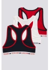 US1681 Us Polo Kız Çocuk Bra Takım 1681