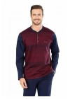 5464 Erkek Jakarlı Pijama 22k