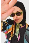 Atina Desenli Tesettür Mayo