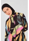 Atina Desenli Tesettür Mayo