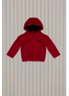 Erkek Bebek Kırmızı Bebek Mont