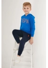 Us1545-s 4-15 Yaş Lisanslı Us Polo Assn Erkek Çocuk Takım -saks Mavi