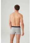 Erkek Gri Melanj 2 Li Boxer 80358