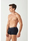 Erkek Lacivert Tekli Boxer