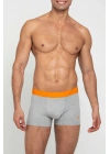 Erkek Gri Melanj Tekli Boxer 80603