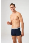 Erkek Lacivert Tekli Boxer 80621