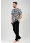 Erkek Kısa Kol Pijama Takım, 111203