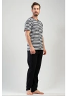 Erkek Kısa Kol Pijama Takım, 111203