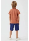 US POLO %100 PAMUK ERKEK ÖOCUK GARSON BOY ŞORT TAKIM 1344