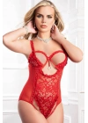 Kadın Kırmızı İç Çamaşır Takımı - 8605