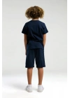 Erkek Çocuk Lacivert Bermuda Takım