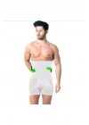 Erkek Toparlayıcı Dikişsiz Yüksek Bel Boxer Korse ( Beyaz Renk)