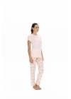 Kadın Somon Pijama Takım - 20088