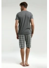 Erkek Antrasit Pijama Takım