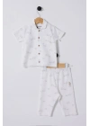 Erkek Bebek Beyaz Bebek Takım