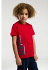 U.S. Polo Assn. Erkek Çocuk Kırmızı Kısa Kol Pijama Takım
