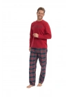 U.S. Polo Assn. Erkek Uzun Kollu Yuvarlak Yaka Penye Dokuma Eşofman Pijama Takımı S25851