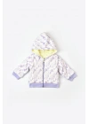 Baby Kız Bebek Fermuarlı Ceket Lila 61456
