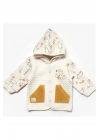 Bibaby Wild Forest Bebek Hırka 61512 Hardal Bej