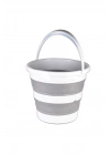 Bebek Ve Çocuk Katlanır Su Kovası Gri(12,8 Litre), Banyo Kovası (sk-315)