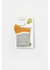 Kız Çocuk Organic Soket Çorap Turuncu