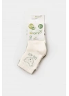 Bebek Organik Soket Çorap 3lü Paket Yeşil