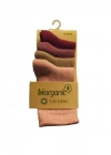 Biorganic 4lü New Basıc Çocuk Çorap 68387 Pembe(1 ADET)